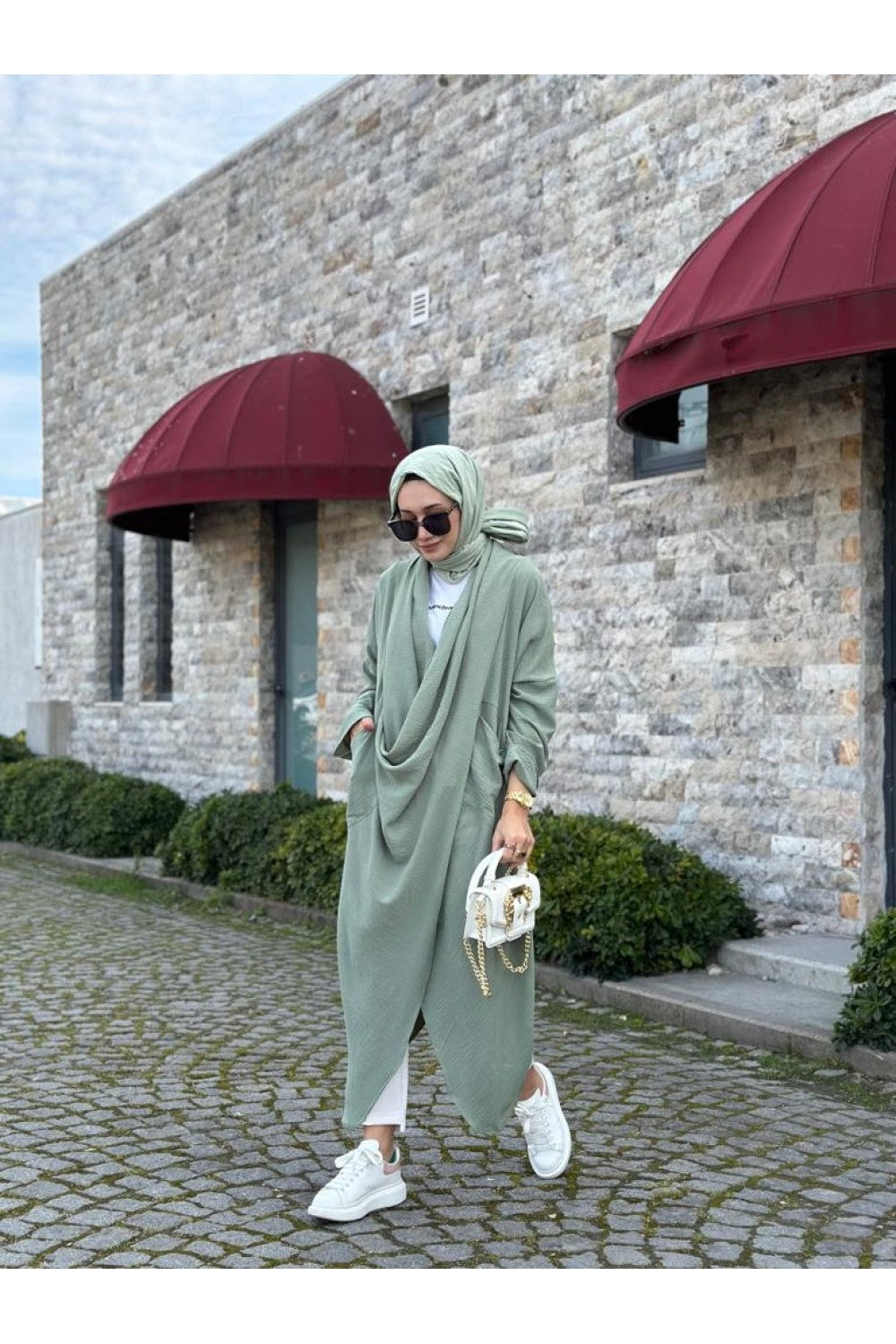 Tunic Croisé Estivale En lin