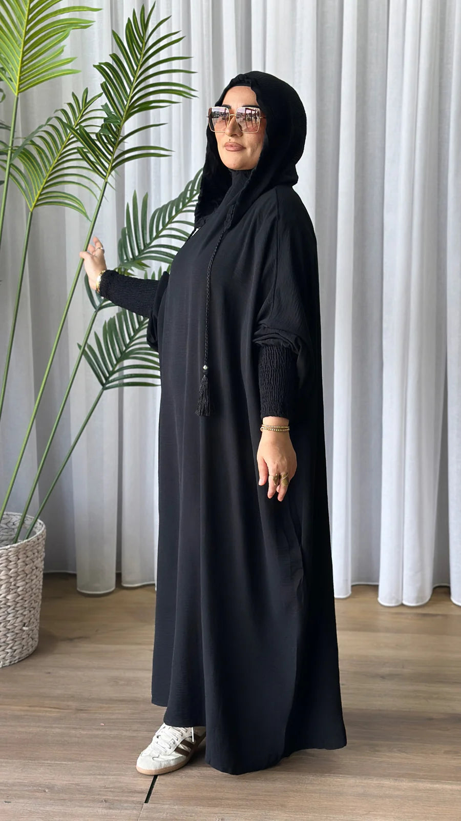 Melissa - Djellaba en Crepe de lin