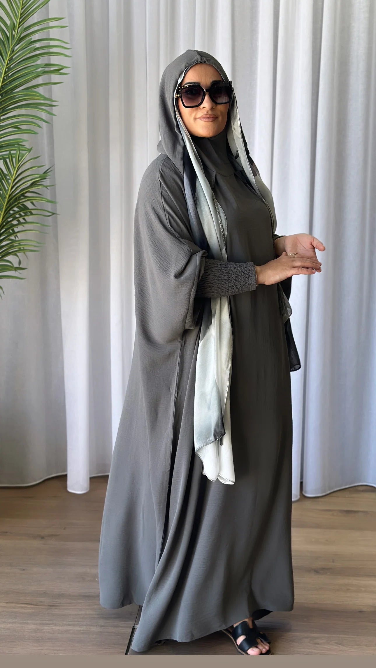 Melissa - Djellaba en Crepe de lin