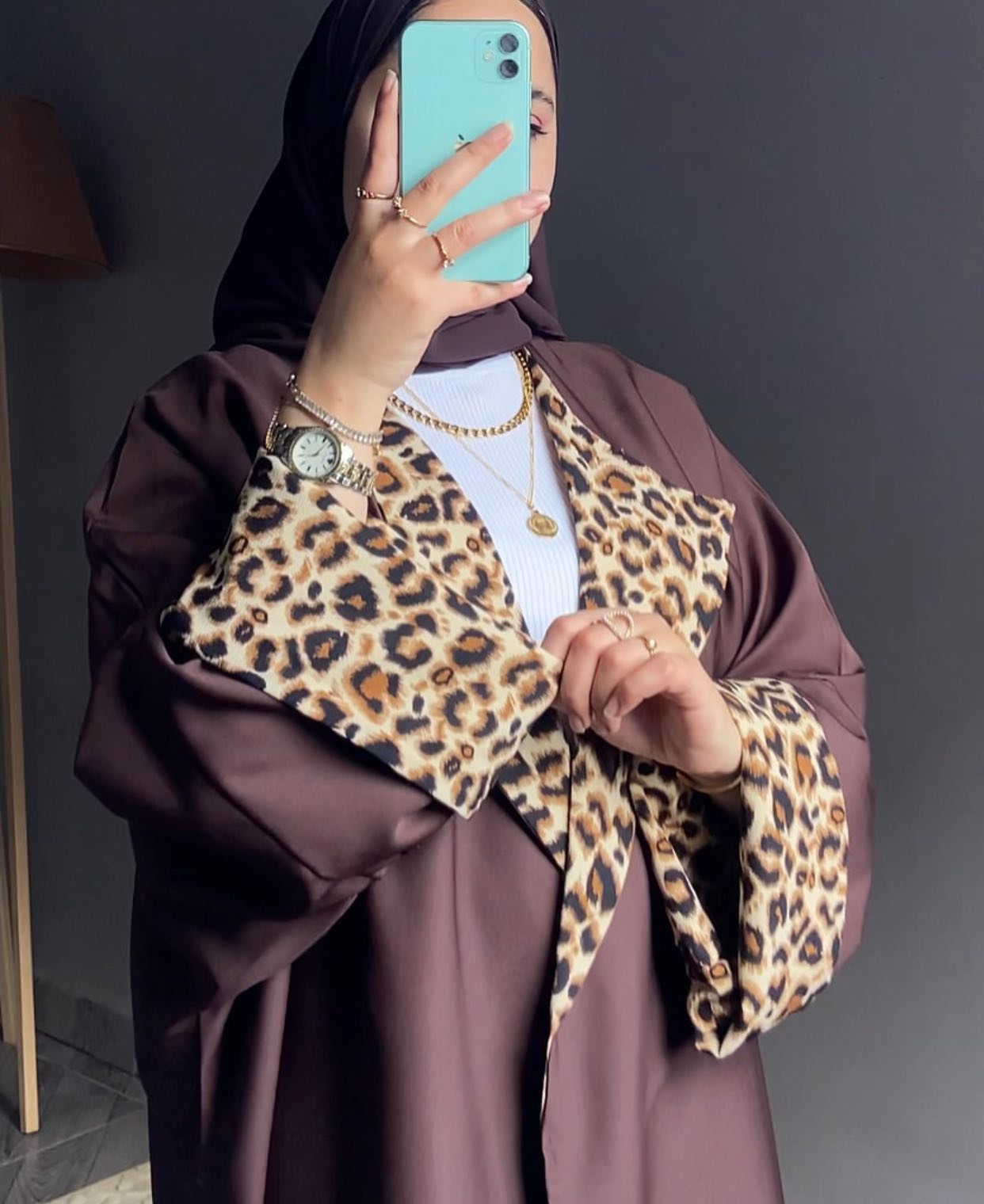 Leopard Abaya 2025