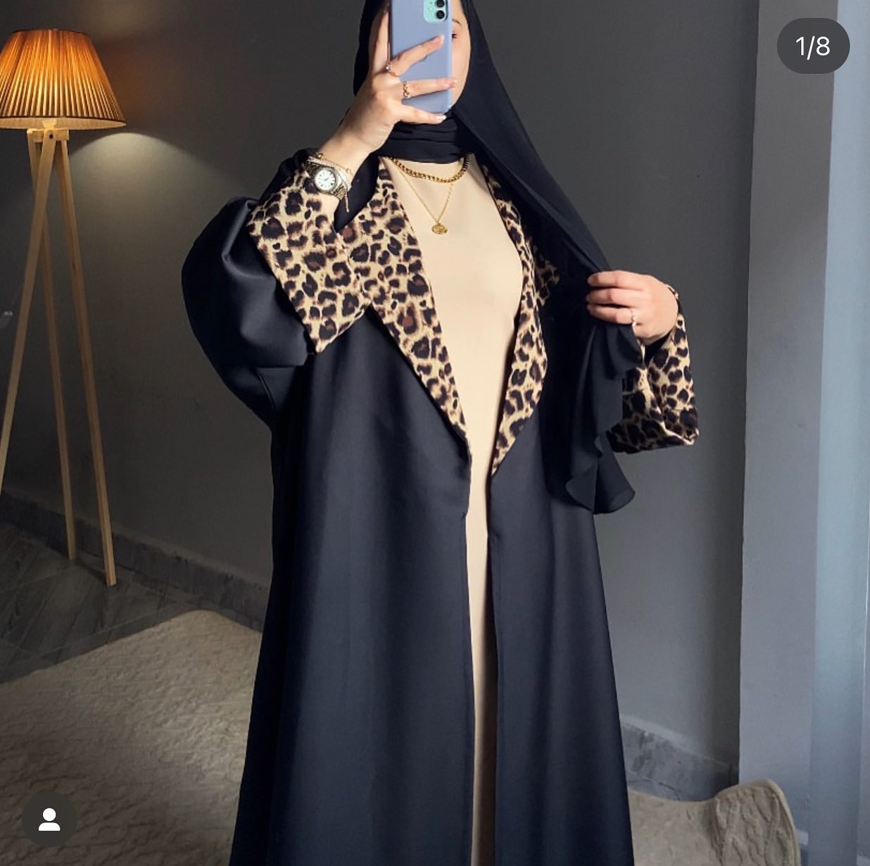 Leopard Abaya 2025