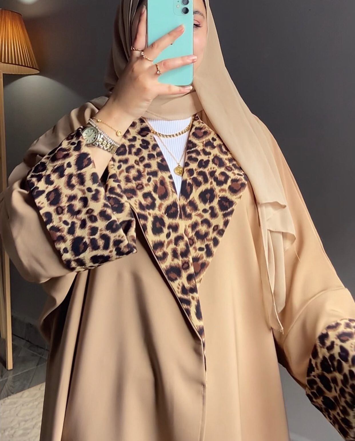 Leopard Abaya 2025