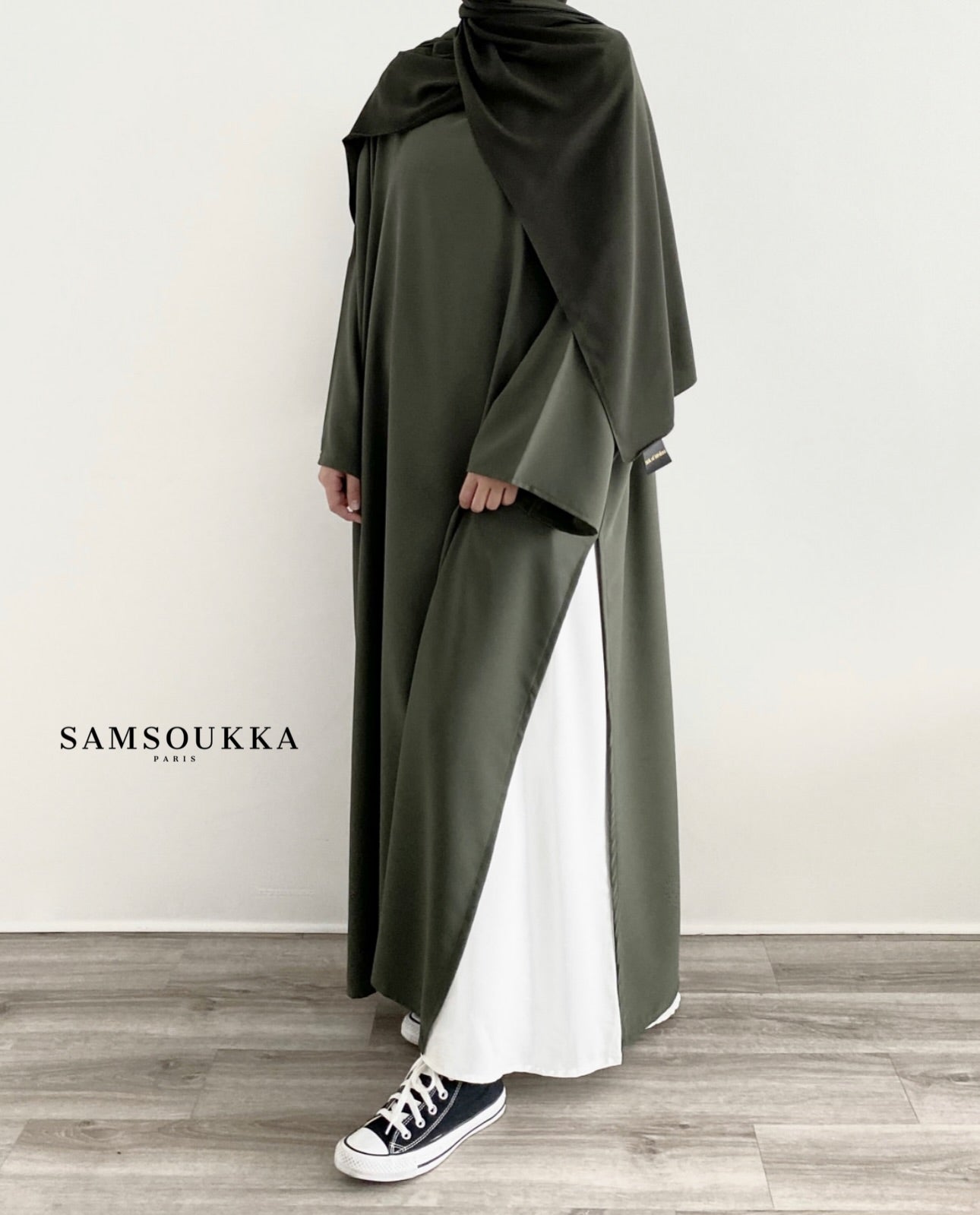 Afaf - Abaya 2 piéces oversize