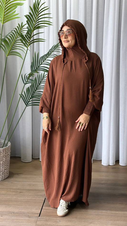 Melissa - Djellaba en Crepe de lin